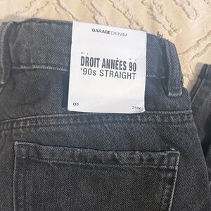 Garage Women's High Rise Jeans - Black